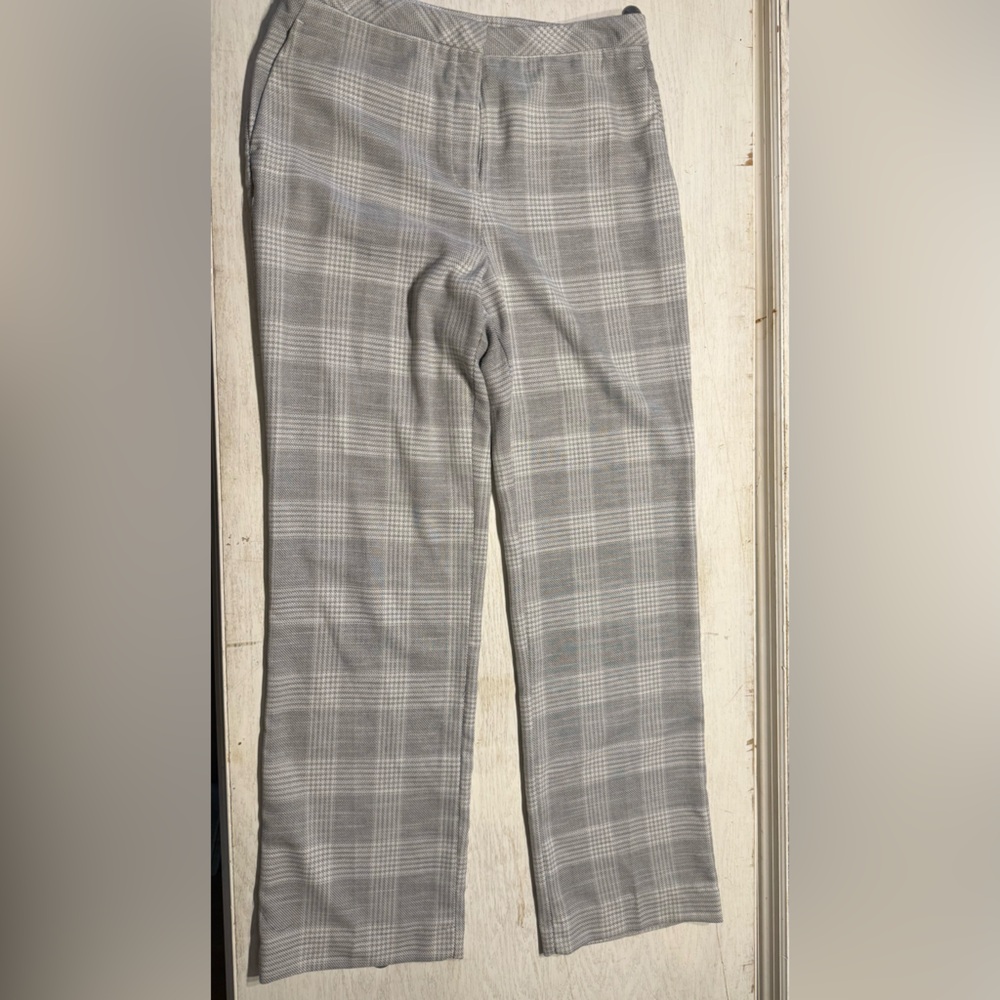 H&M Light Gray Checkered Men's Pants